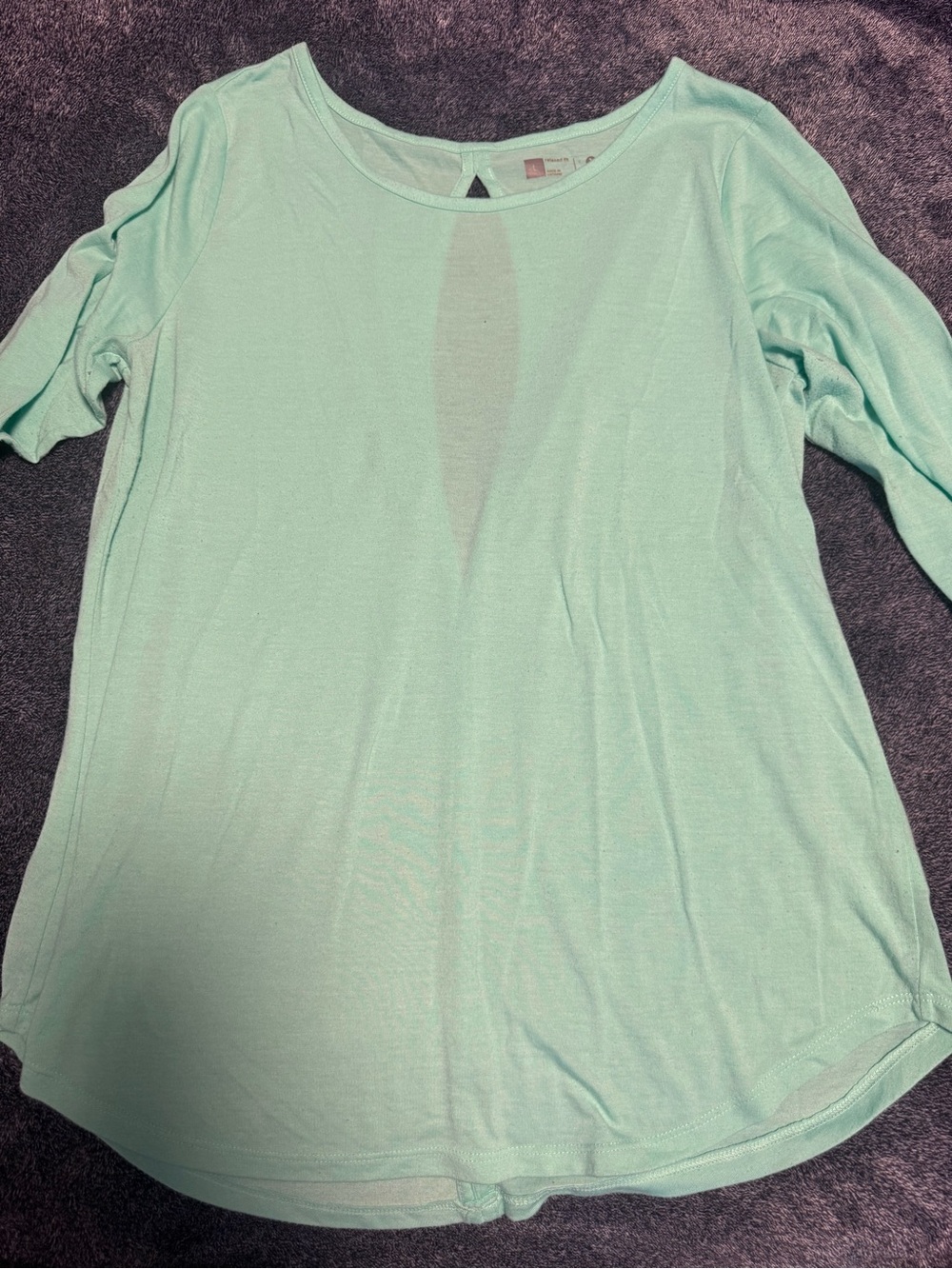 Light Mint Long Sleeve Women’s Tee